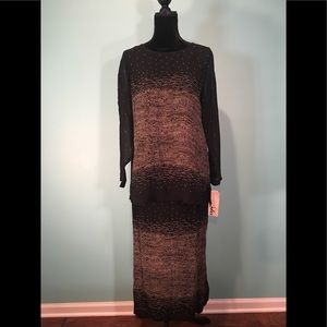 🆕 NWT Palisades 2pc Skirt Set Top Size M Skirt S